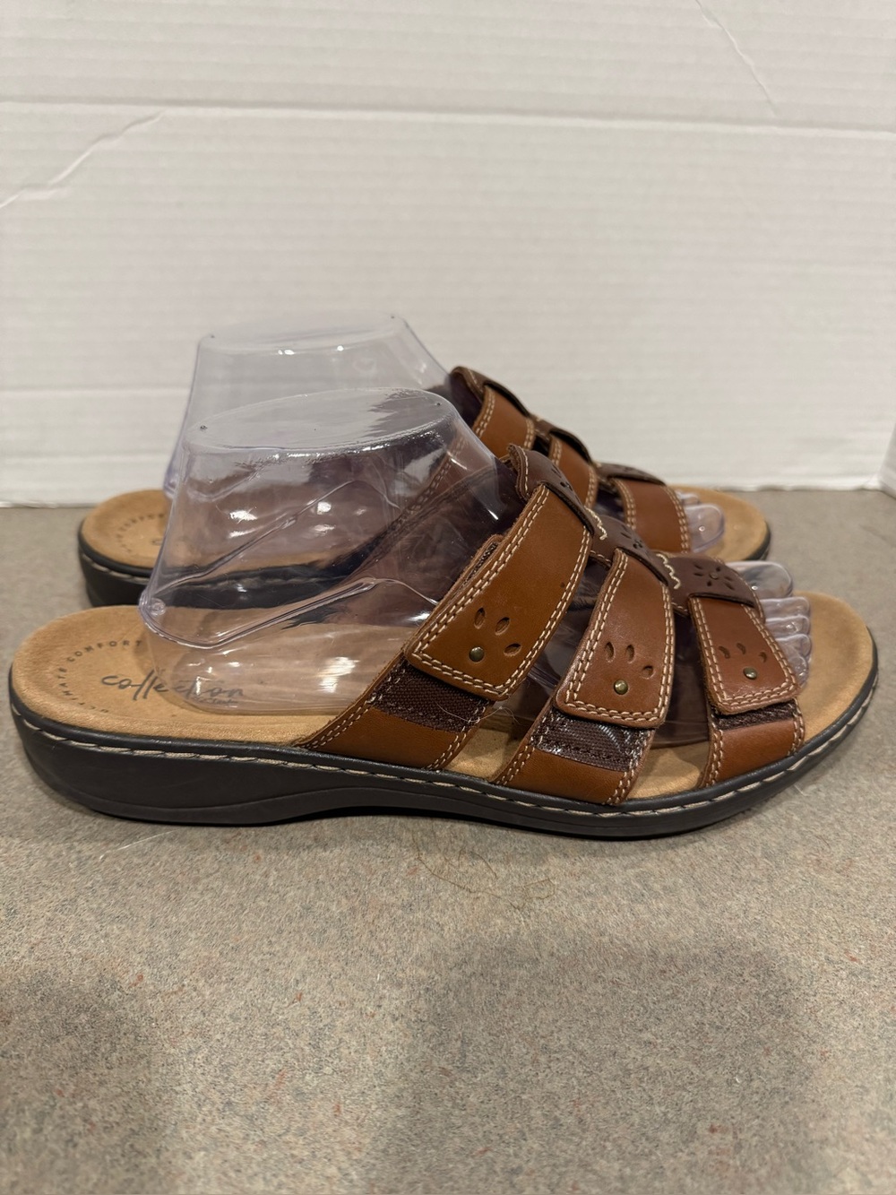 Clarks Leisa Women Spring Slides Brown